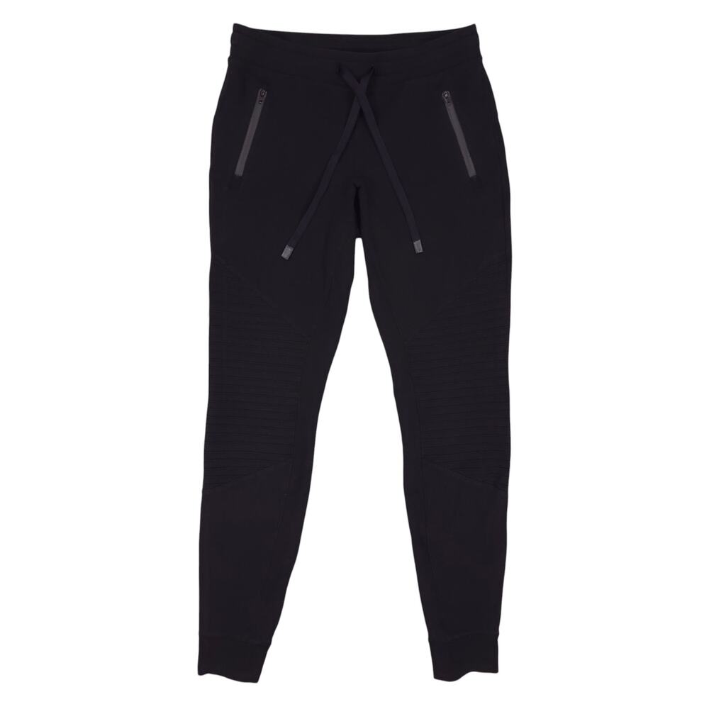Alo Yoga Urban Moto Sweatpants Black Sz Small